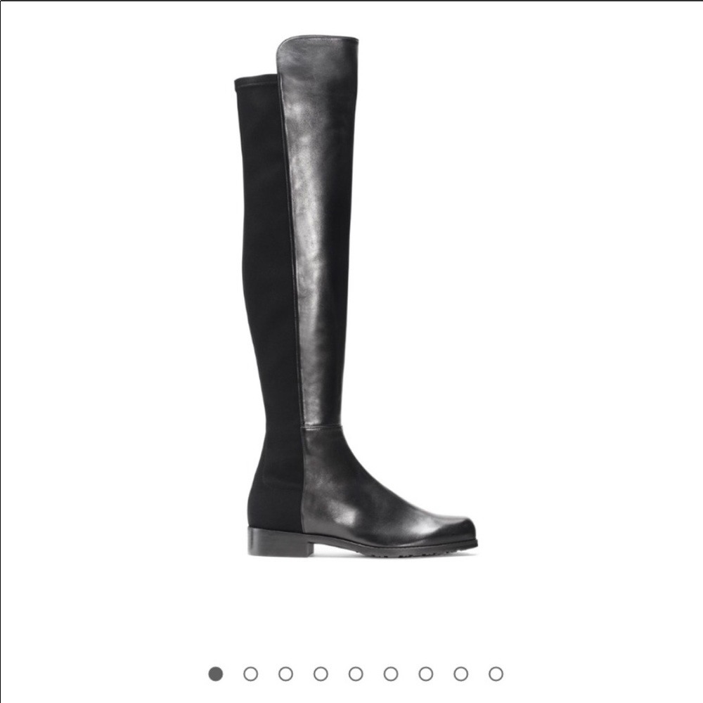 Stuart Weitzman over the knee black boot